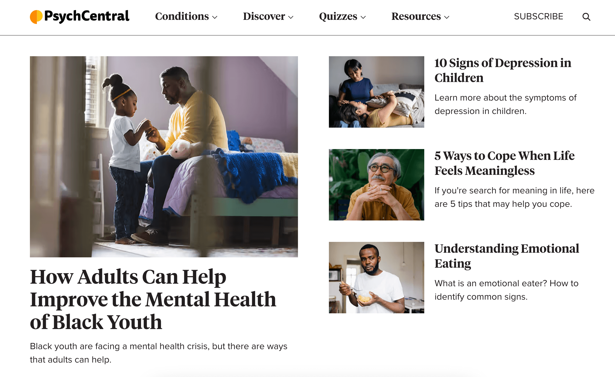 PsychCentral BoringCashCow