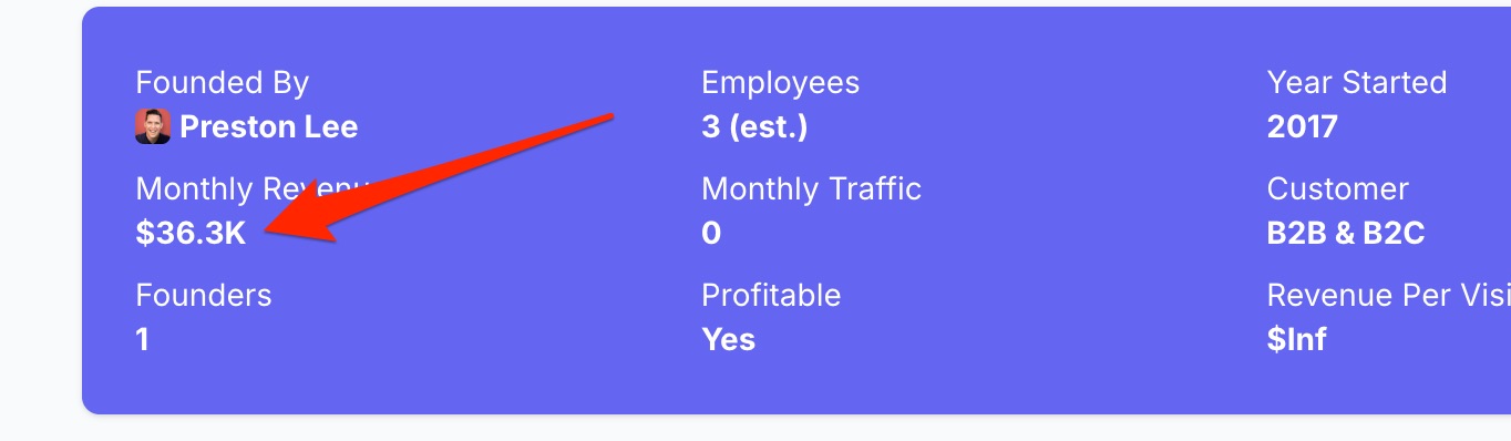 "boring" lead sourcing service.