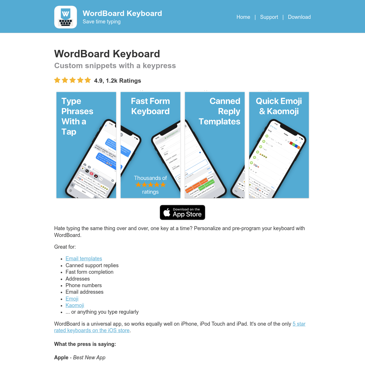 WordBoard BoringCashCow