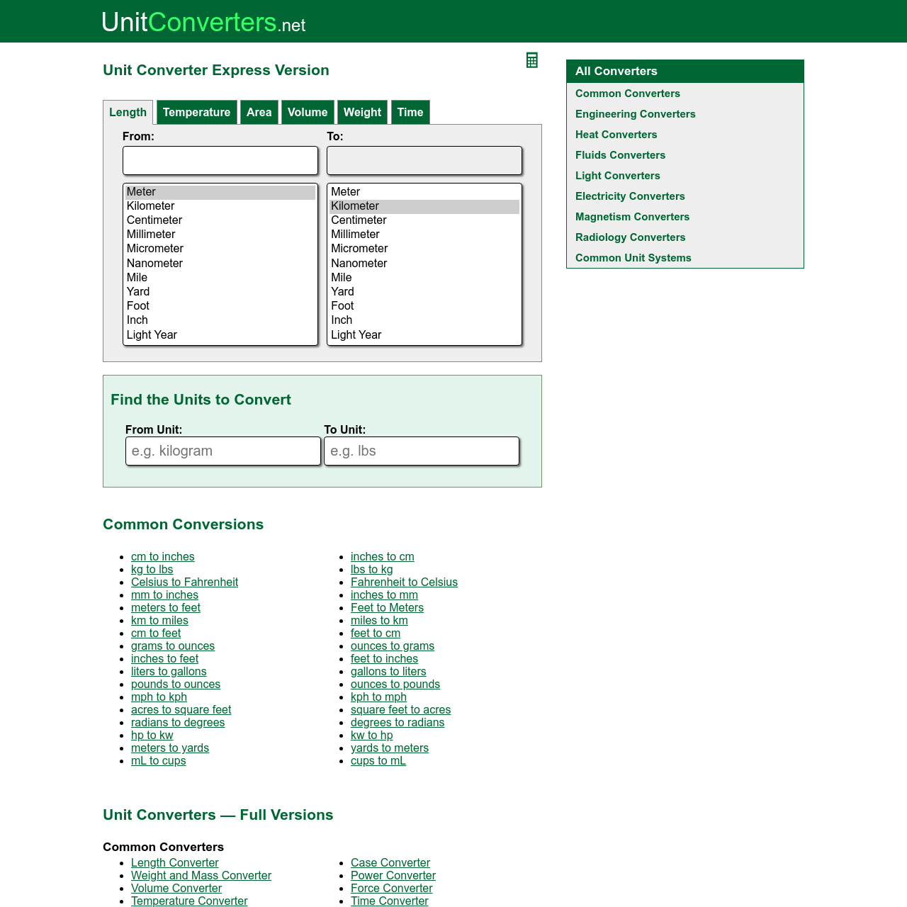 Unit Converter