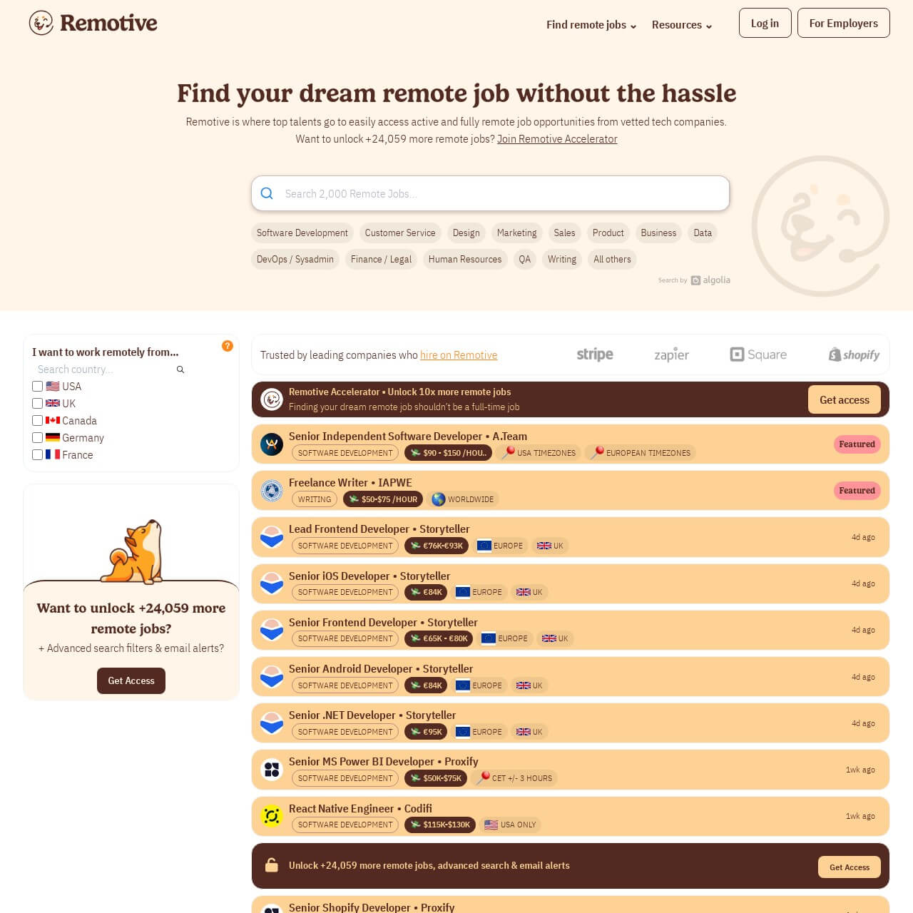 Remotive BoringCashCow