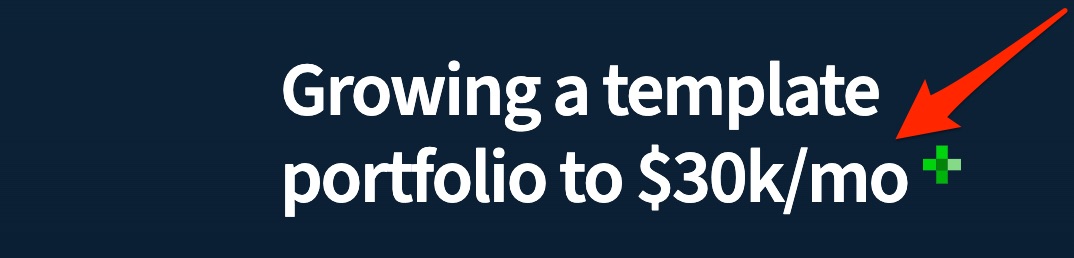 "boring" Framer website template business.