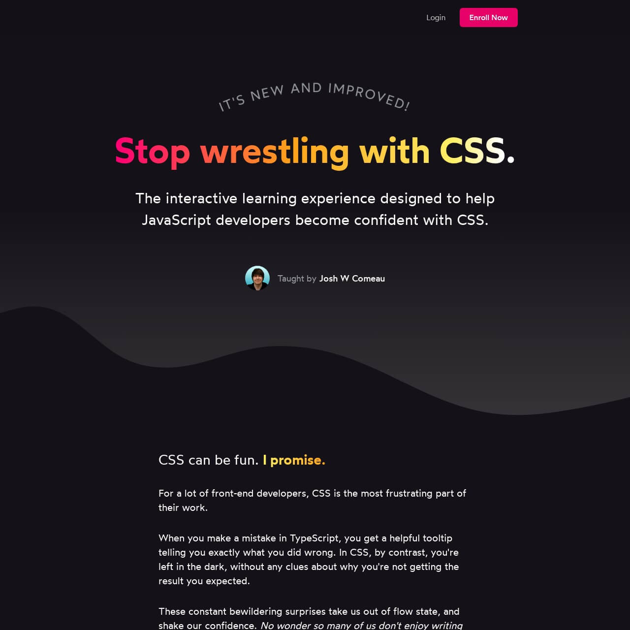 CSS for JavaScript Developers