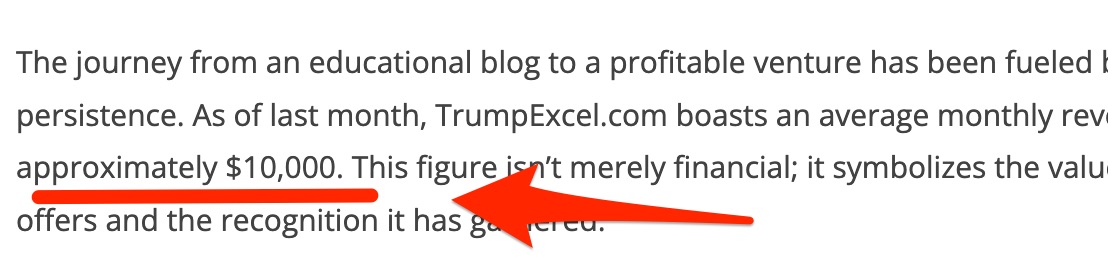 TrumpExcel BoringCashCow