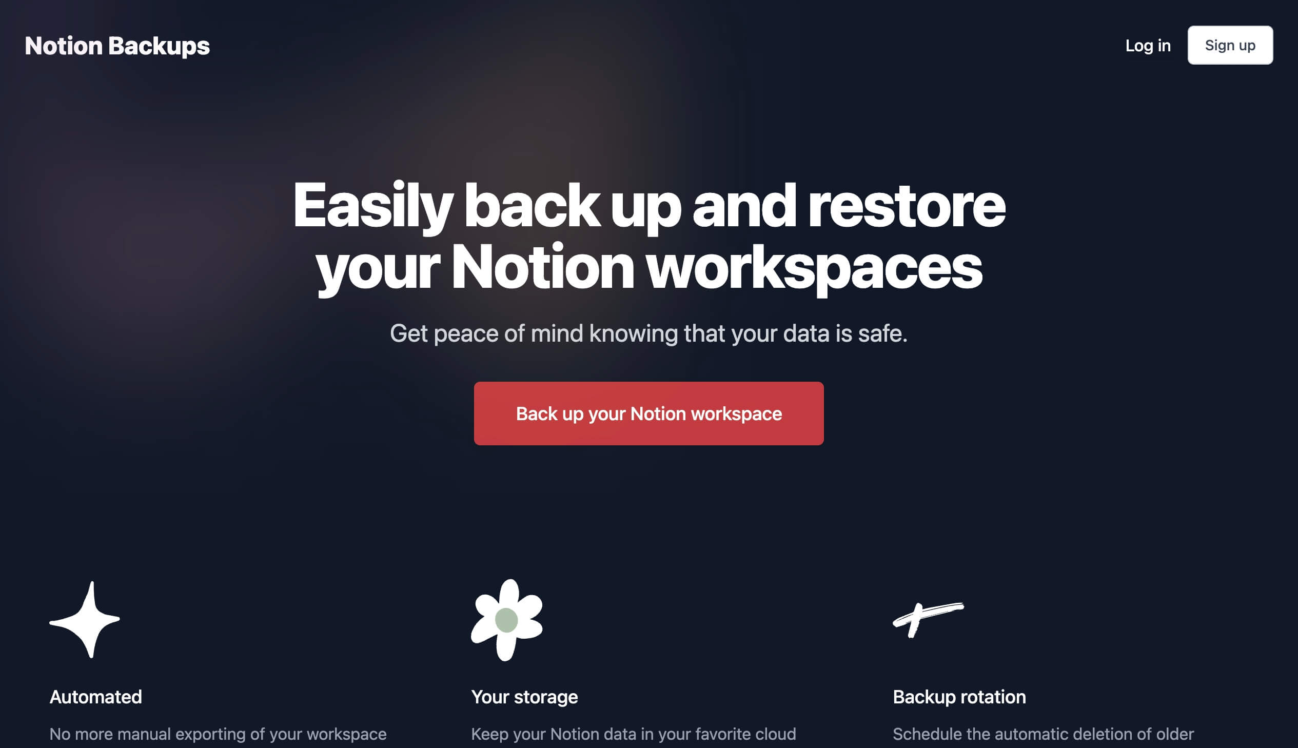Notion Backups