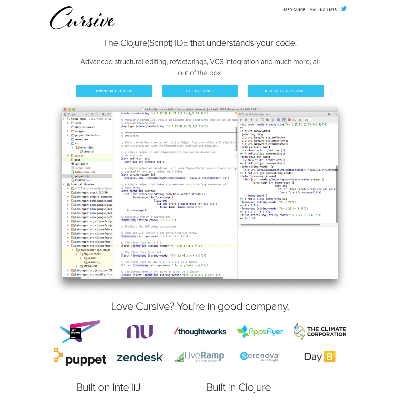 Cursive IDE